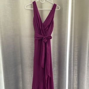 Women’s David’s bridal maxi dress